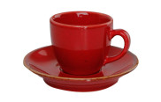 Porland Seasons Red Чашка кофейная 80 мл 