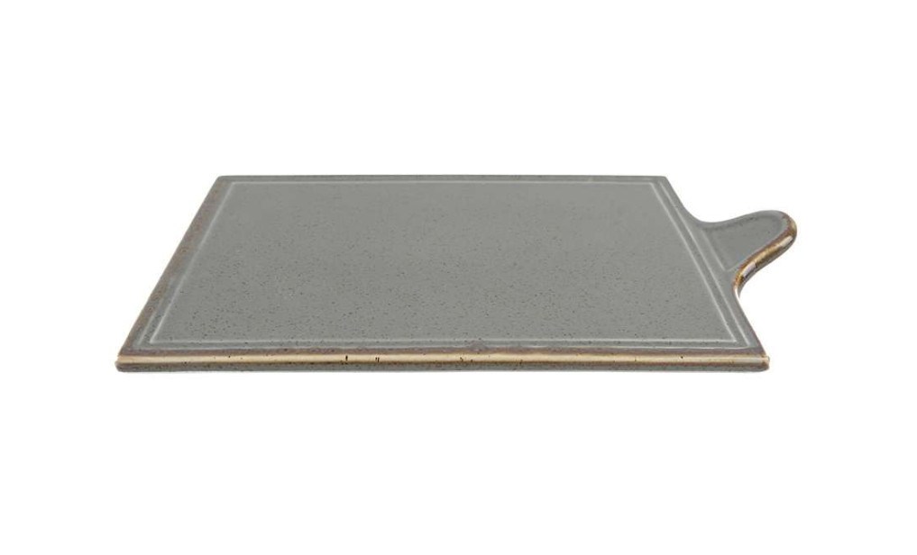 Porland Seasons Dark Gray Блюдо прямоугольное для подачи 290х180 мм