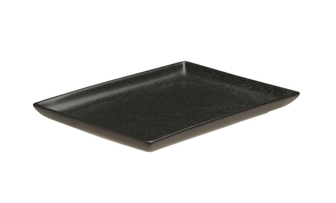 Porland Seasons Black Тарілка прямокутна 180x130 мм