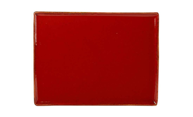 Porland Seasons Red Тарілка прямокутна 180х130 мм