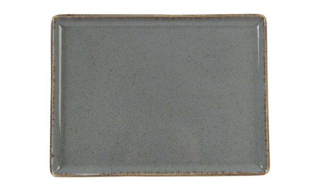 Porland Seasons Dark Gray Тарелка прямоугольная 270х210 мм