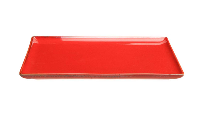 Porland Seasons Red Тарілка прямокутна 270х210 мм