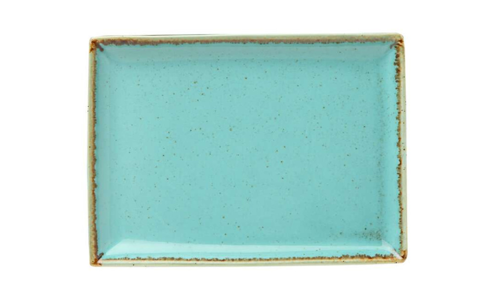 Porland Seasons Turquoise Тарелка прямоугольная 270х210 мм