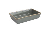 Porland Seasons Dark Gray Салатник прямоугольный 130 мм
