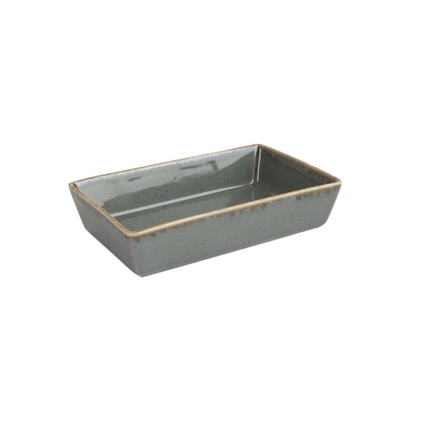 Porland Seasons Dark Gray Салатник прямокутний 130 мм