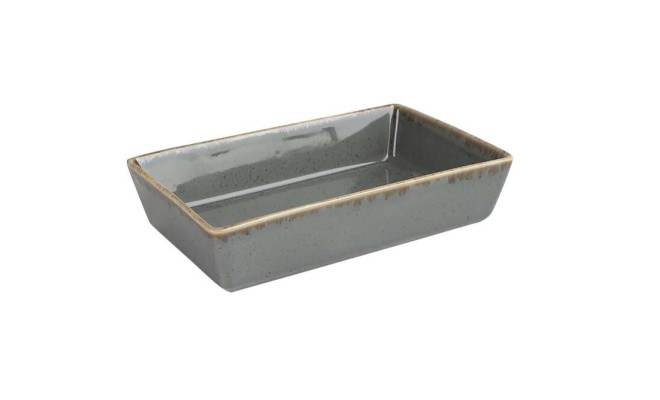 Porland Seasons Dark Gray Салатник прямокутний 130 мм