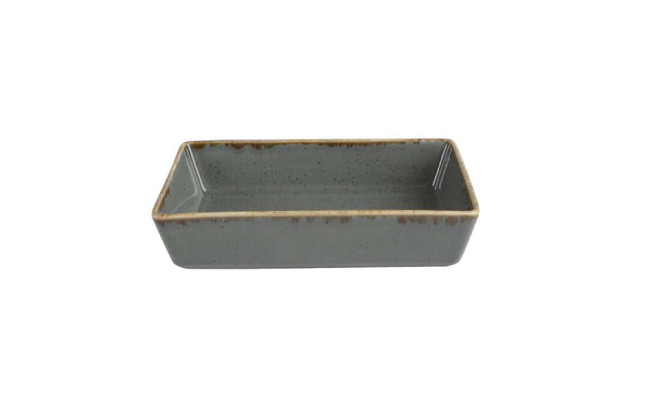 Porland Seasons Dark Gray Салатник прямокутний 160 мм
