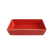 Porland Seasons Red Салатник прямоугольный 160 мм