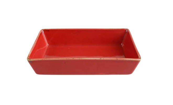 Porland Seasons Red Салатник прямоугольный 160 мм