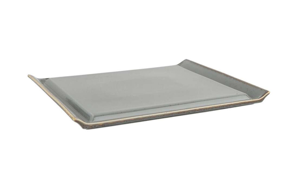 Porland Seasons Dark Gray Блюдо прямоугольное для подачи 320х260 мм