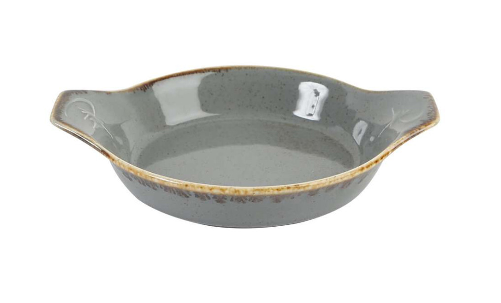 Porland Seasons Dark Gray Блюдо для запекания d-170 мм
