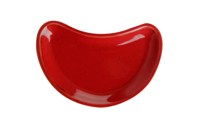 Seasons Red Блюдо полумесяц 110 мм 