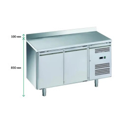 Стіл морозильний 2-х дверний з бортом Atelier А-GN2200BT