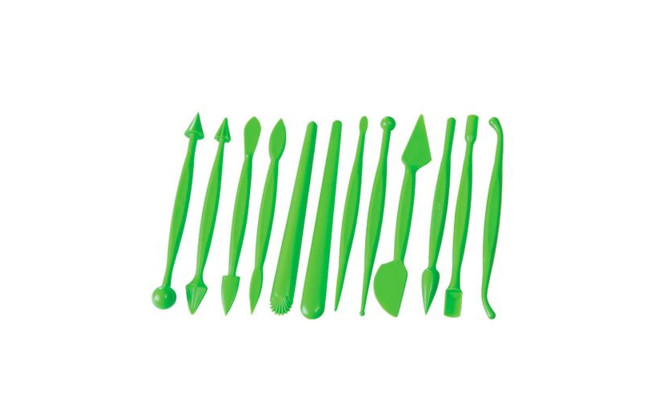 Набір інструментів для мастики (12 предметів) Martellato 40-WA004V