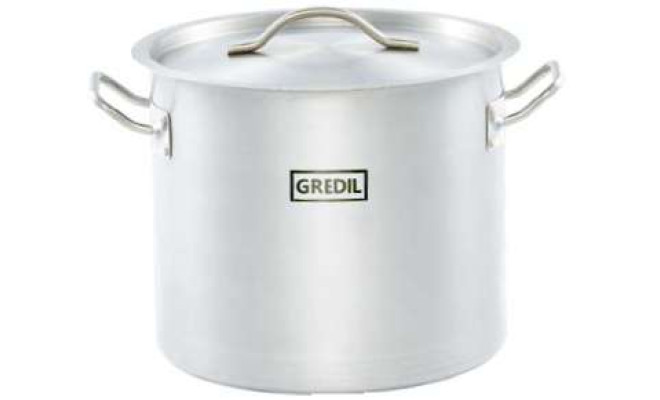 Кастрюля высокая с крышкой Gredil 9 л (011245)