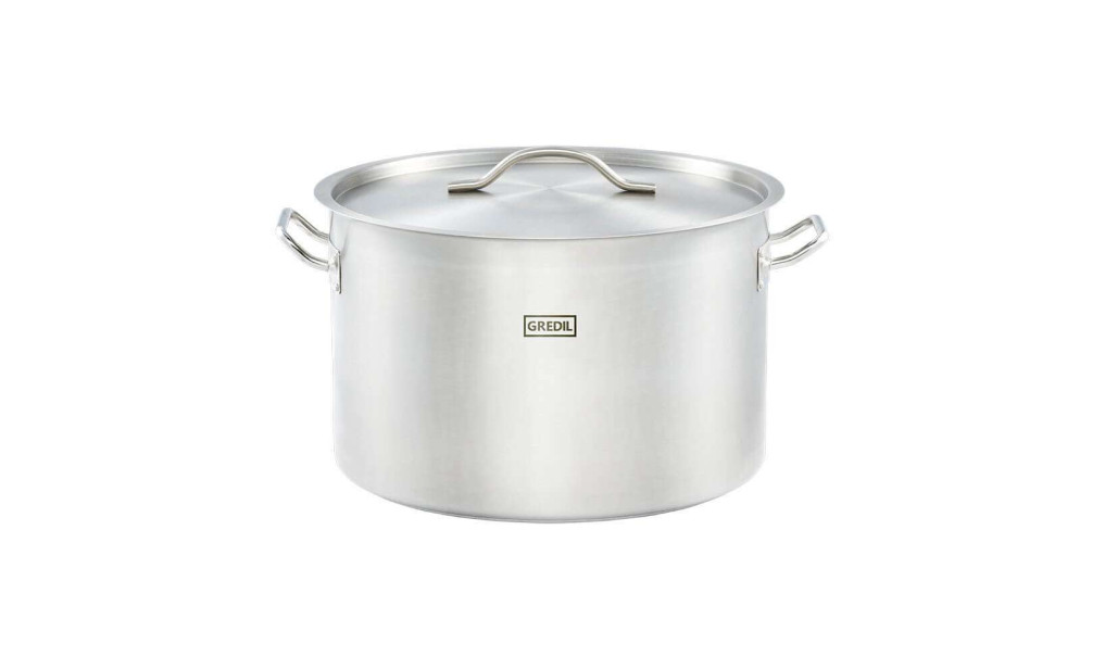 Каструля середня з кришкою Gredil 32,6 л (012405)