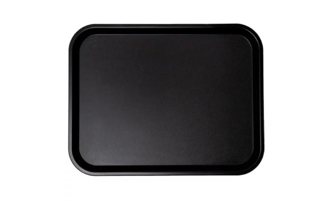 Таця офіціанта прямокутна 510х380 мм Stalgast 411560, антисліп, чорна