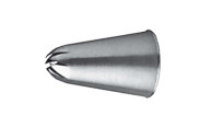 Насадка кондитерская "Роза" d-8 мм Stalgast 516080 из нерж.стали