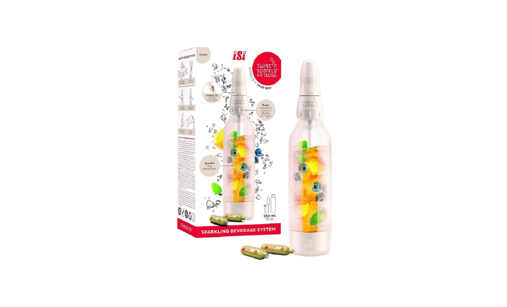 Набор для коктейлей iSi Twist'n Sparkle Virtuoso Ivory