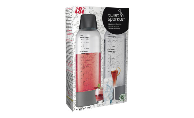 Набір пляшок Twist'n Sparkle iSi 100630 (2х950 мл.)