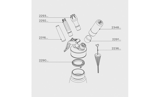 Сифон теплоізольований iSi 1801 Thermo Whip 0,5 л
