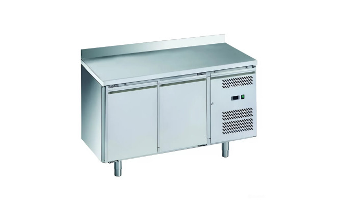 Стол морозильный 2-х дверный Atelier А-GN2200BT, с бортом