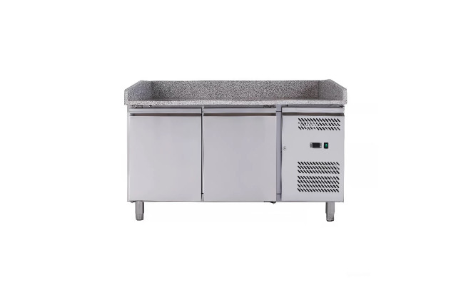 Стол для пиццы 2-х дверный Atelier А-PZ2600TN, гранитная поверхность