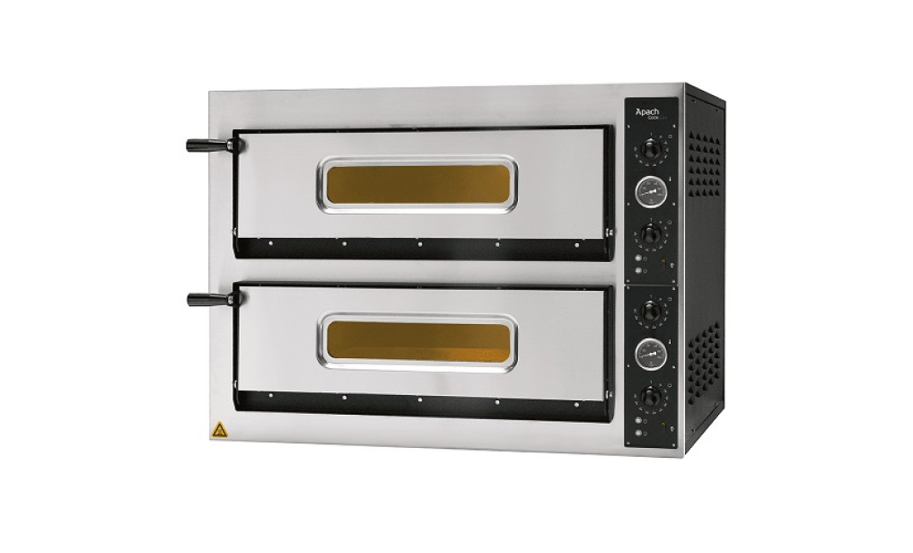 Печь для пиццы Apach AML44X, 720х720х140 мм, 12 кВт