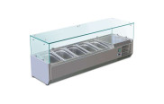 Вітрина холодильна Cooleq VRX 1200/330 (5xGN 1/4)