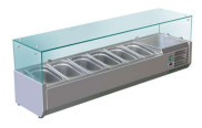Вітрина холодильна Cooleq VRX 1500/380 (5хGN 1/3 + 1xGN 1/2)