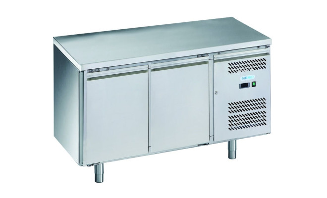 Стол холодильный 2-х дверный без борта Forcold G-GN2100TN-FC