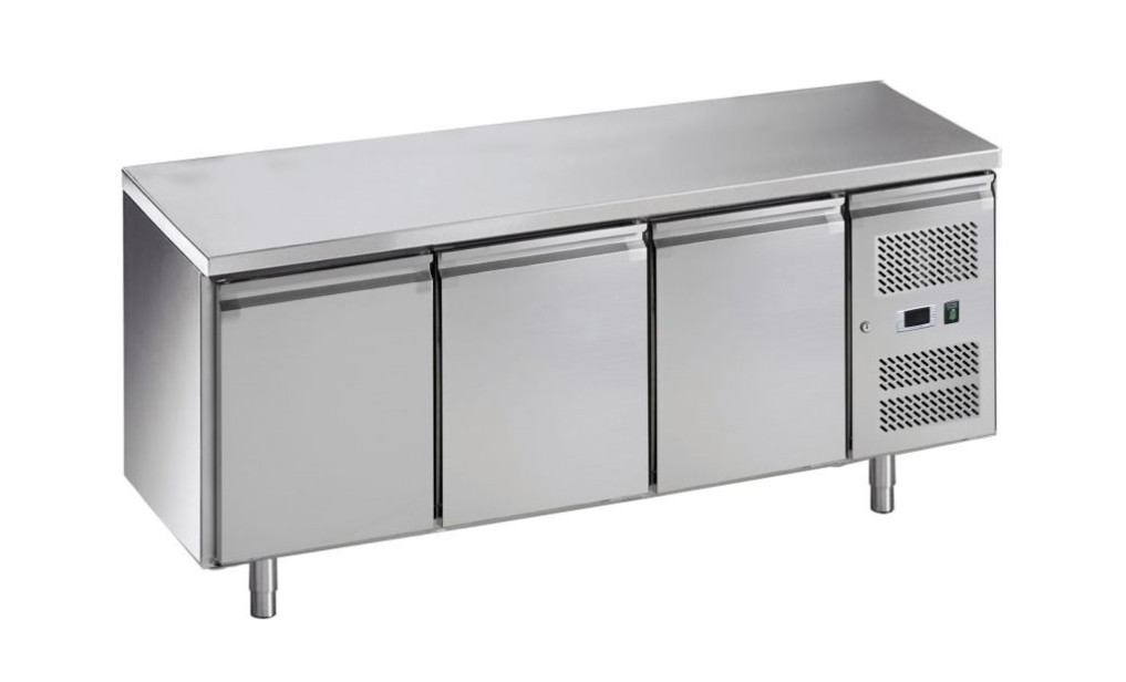 Стіл холодильний 3-х дверний без борта Forcold G-GN3100TN-FC