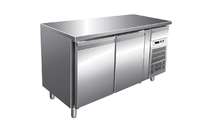 Стол морозильный 2-х дверный без борта Forcold G-GN2100BT-FC