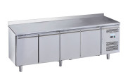 Стіл холодильний 4-х дверний з бортом Forcold G-GN4200TN-FC