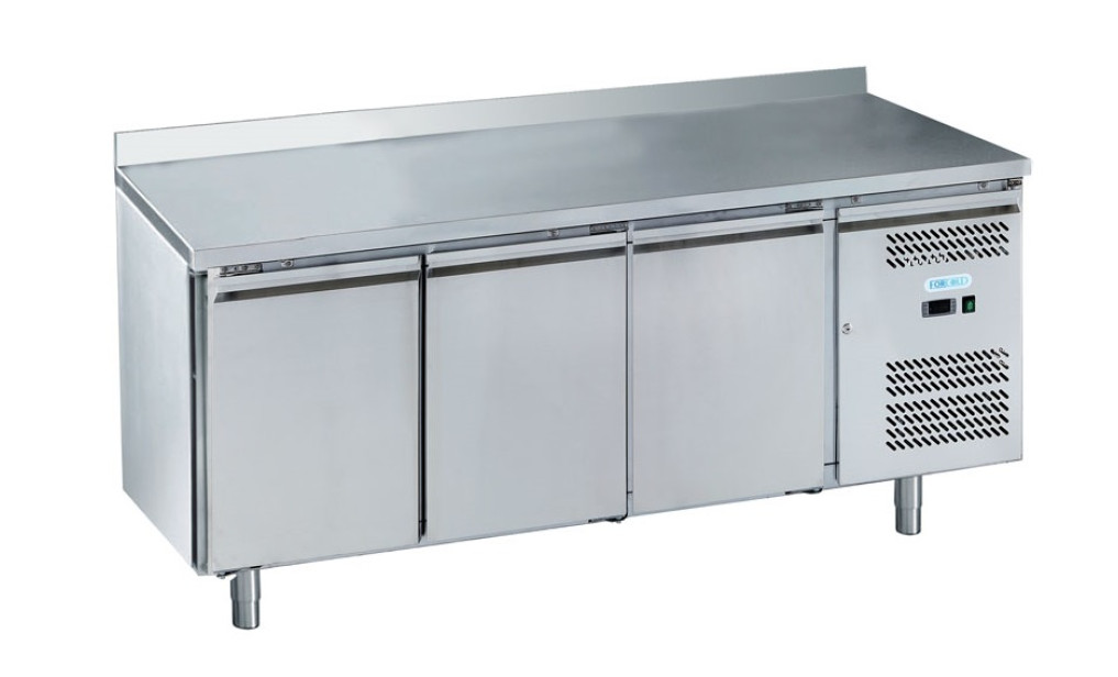 Стіл морозильний 3-х дверний з бортом Forcold G-GN3200BT-FC