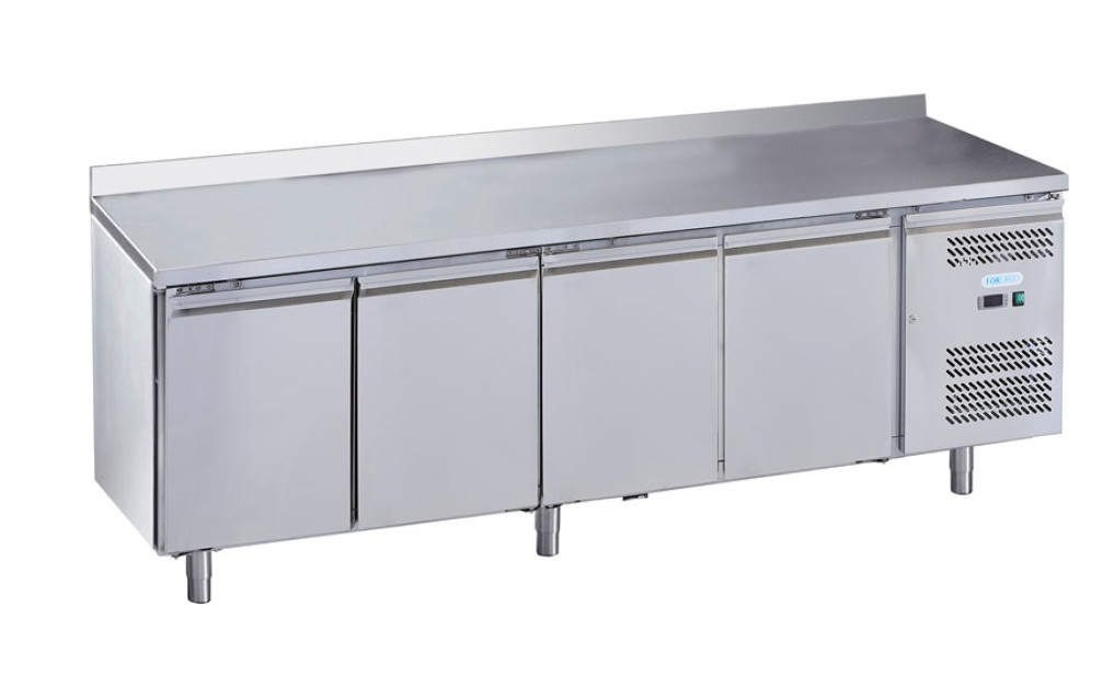 Стіл морозильний 4-х дверний з бортом Forcold G-GN4200BT-FC