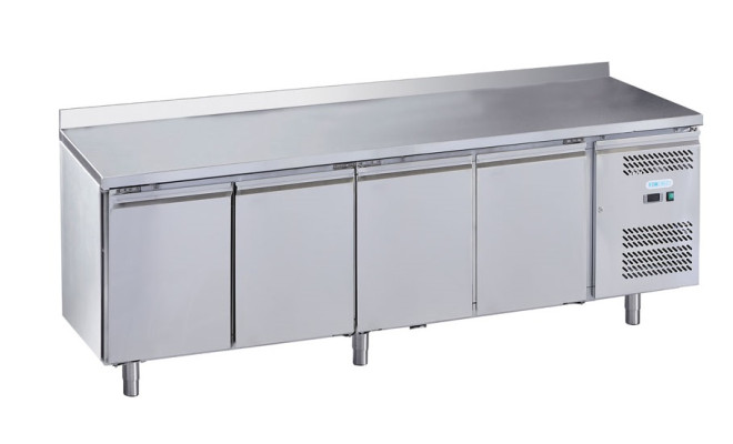 Стол морозильный 4-х дверный с бортом Forcold G-GN4200BT-FC