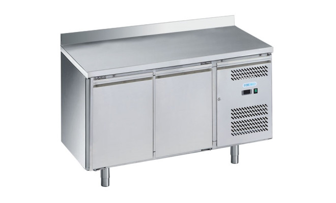 Стол холодильный 2-х дверный Snack с бортом Forcold G-SNACK2200TN-FC