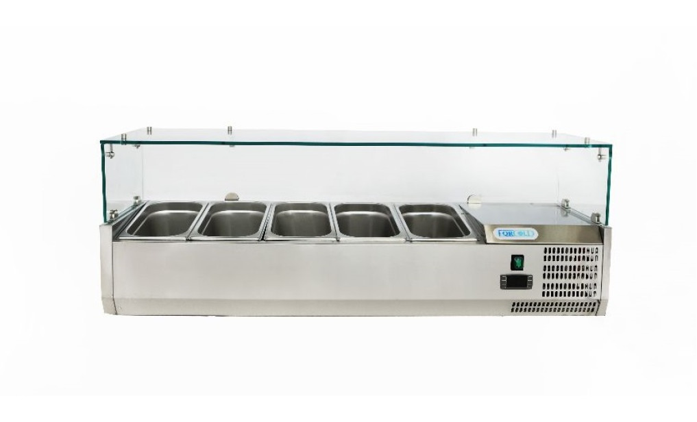 Вітрина холодильна Forcold G-VRX1200-330 (5хGN 1/4)