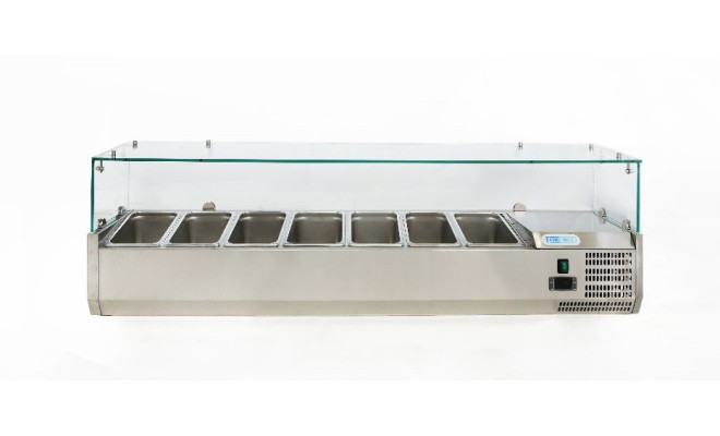 Витрина холодильная Forcold G-VRX1500-330 (7хGN 1/4)