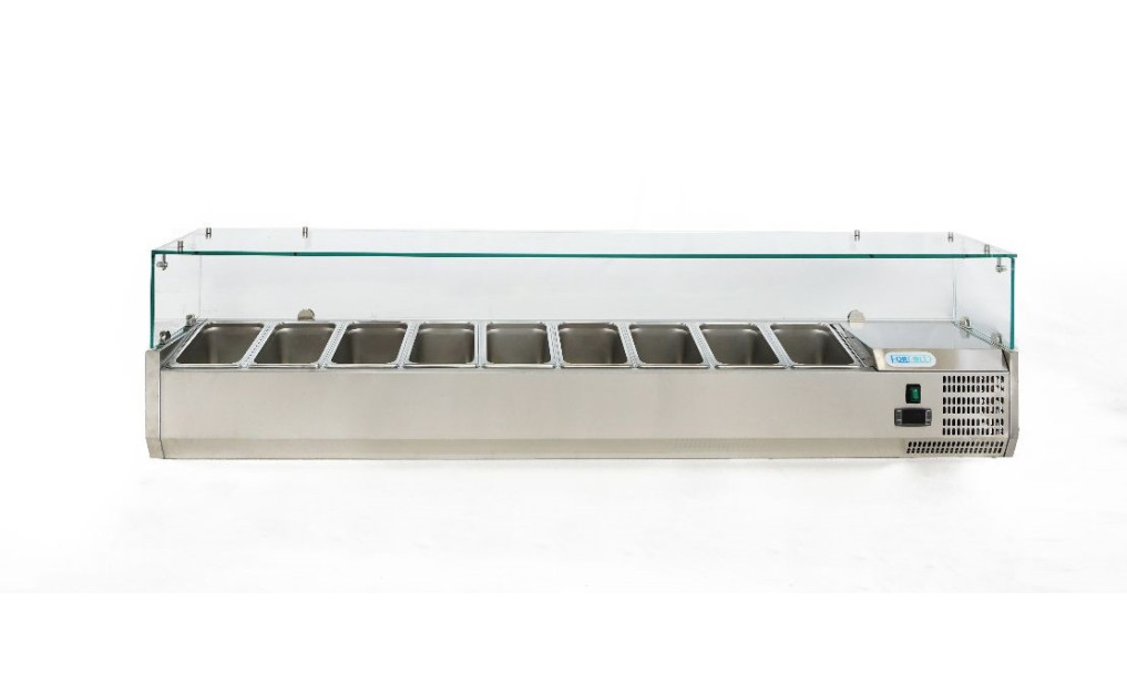 Вітрина холодильна Forcold G-VRX1800-330 (9хGN 1/4)
