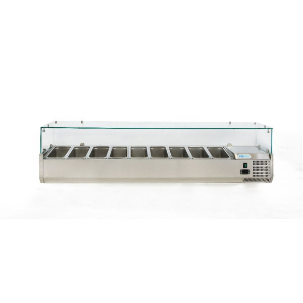 Вітрина холодильна Forcold G-VRX1800-330 (9хGN 1/4)