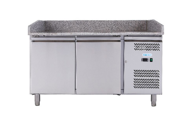 Стол для пиццы 2-х дверный с гранитной поверхностью Forcold G-PZ2600TN-FC