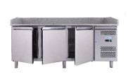Стіл для піци 3-х дверний з гранітною поверхнею Forcold G-PZ3600TN-FC