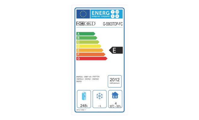 Стол холодильный 3-х дверный без борта Forcold G-S903TOP-FC