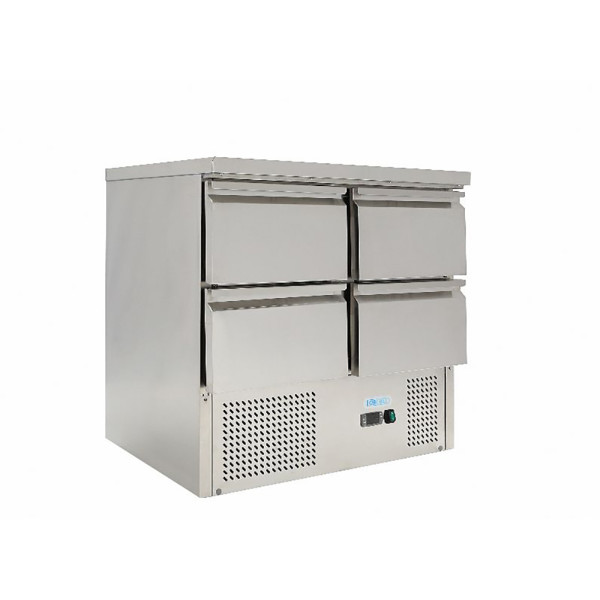 Стол холодильный с 4 ящиками, без борта Forcold G-S9014D-FC