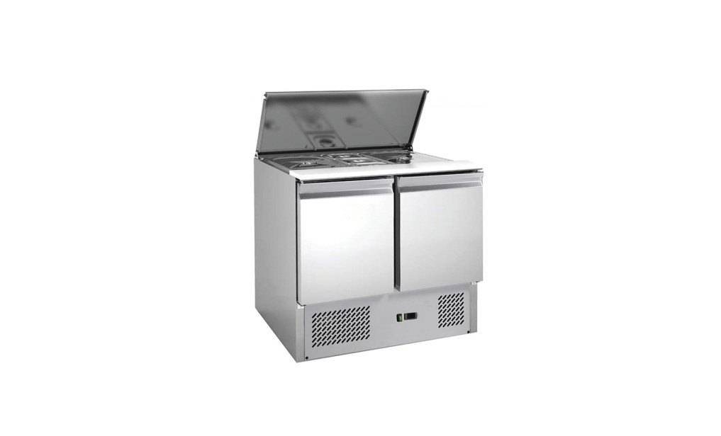 Стіл холодильний саладетта 2-х дверний із кришкою Forcold G-S900-FC
