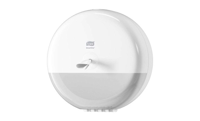 Диспенсер Tork SmartOne для туалетной бумаги в рулонах, 156х269х269 мм, белый T8