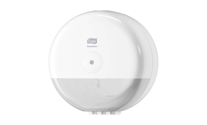 Диспенсер Tork SmartOne для туалетной бумаги в мини-рулонах, 156х219х219 мм, белый T9