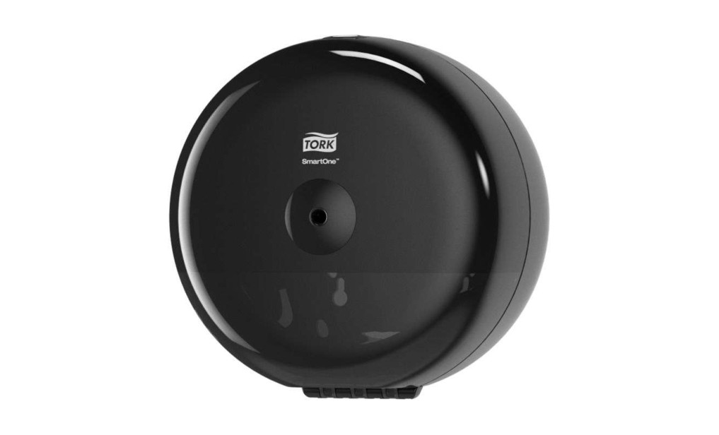 Диспенсер Tork SmartOne для туалетного паперу в міні-рулонах, 156х219х219 мм, чорний T9